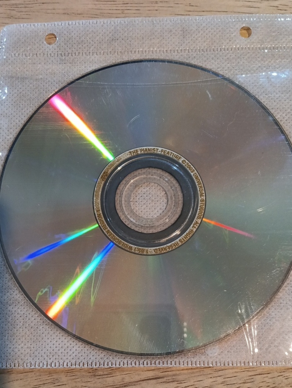 The Pianist DVD *NO CASE*